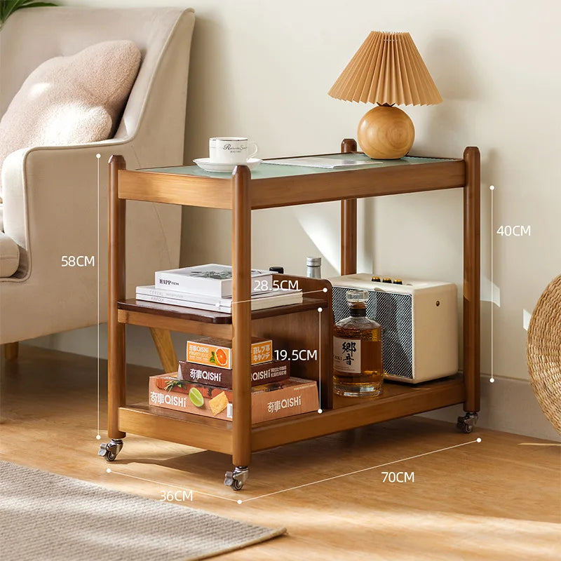 Bamboo Sofa Side Tea Table