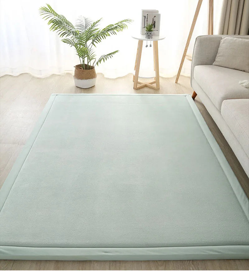 Plush Tatami-Style Floor Mat - Multiple Colours