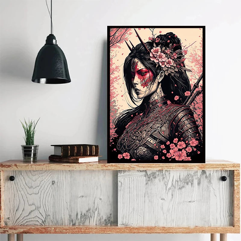 Geisha Japanese Wall Art (Various Designs)