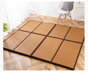 Natural Bamboo Fiber Rattan Floor Mat