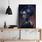 Geisha Japanese Wall Art (Various Designs)