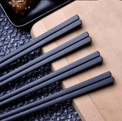 Reusable Black Alloy Chopstick Sets - Various Design