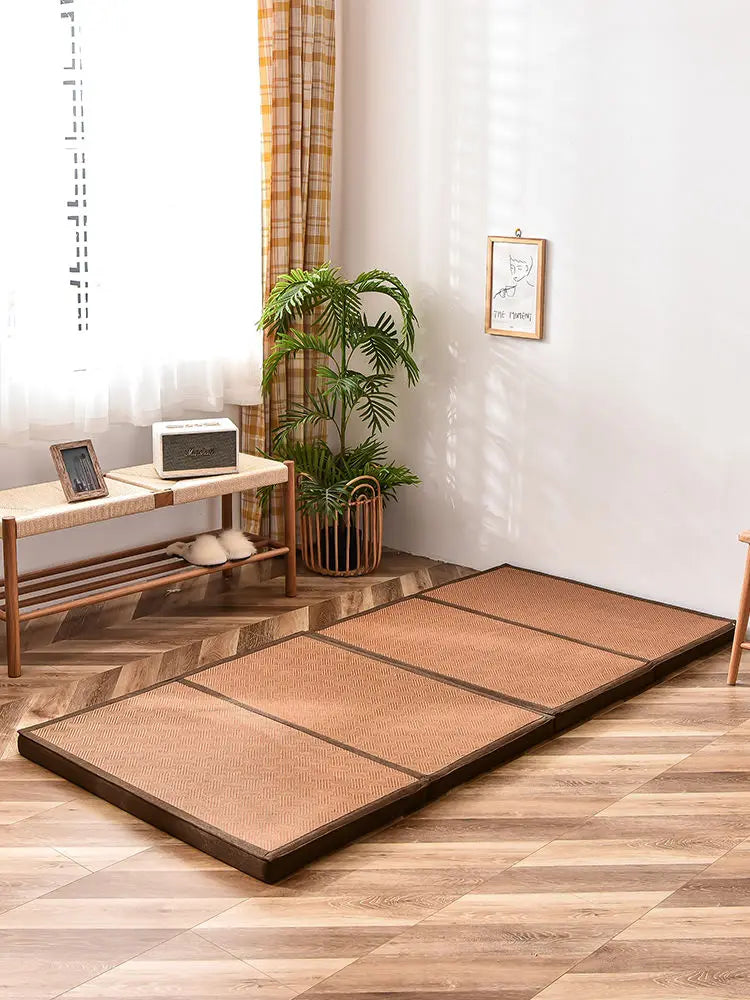 Natural Bamboo Fiber Rattan Floor Mat