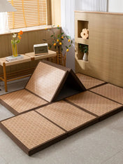 Natural Bamboo Fiber Rattan Floor Mat